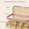Mini Pill Case Waterproof Airtight Pill Container For Daily Use Travel Sealed Pill Box For Pocket Purse Medication