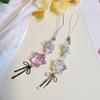 Sakura Star Wish Girl Heart Colorful Five-Pointed Star Mobile Phone Lanyard Cute Guben Ccd Pendant