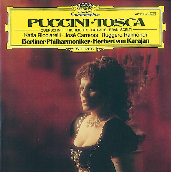 CD ДЖАКОМО ПУЧЧИНИ ГЕРБЕРТ ФОН КАРАЯН Тоска Основные моменты 4231132 Deutsche Gramm Германия Классика Б/у