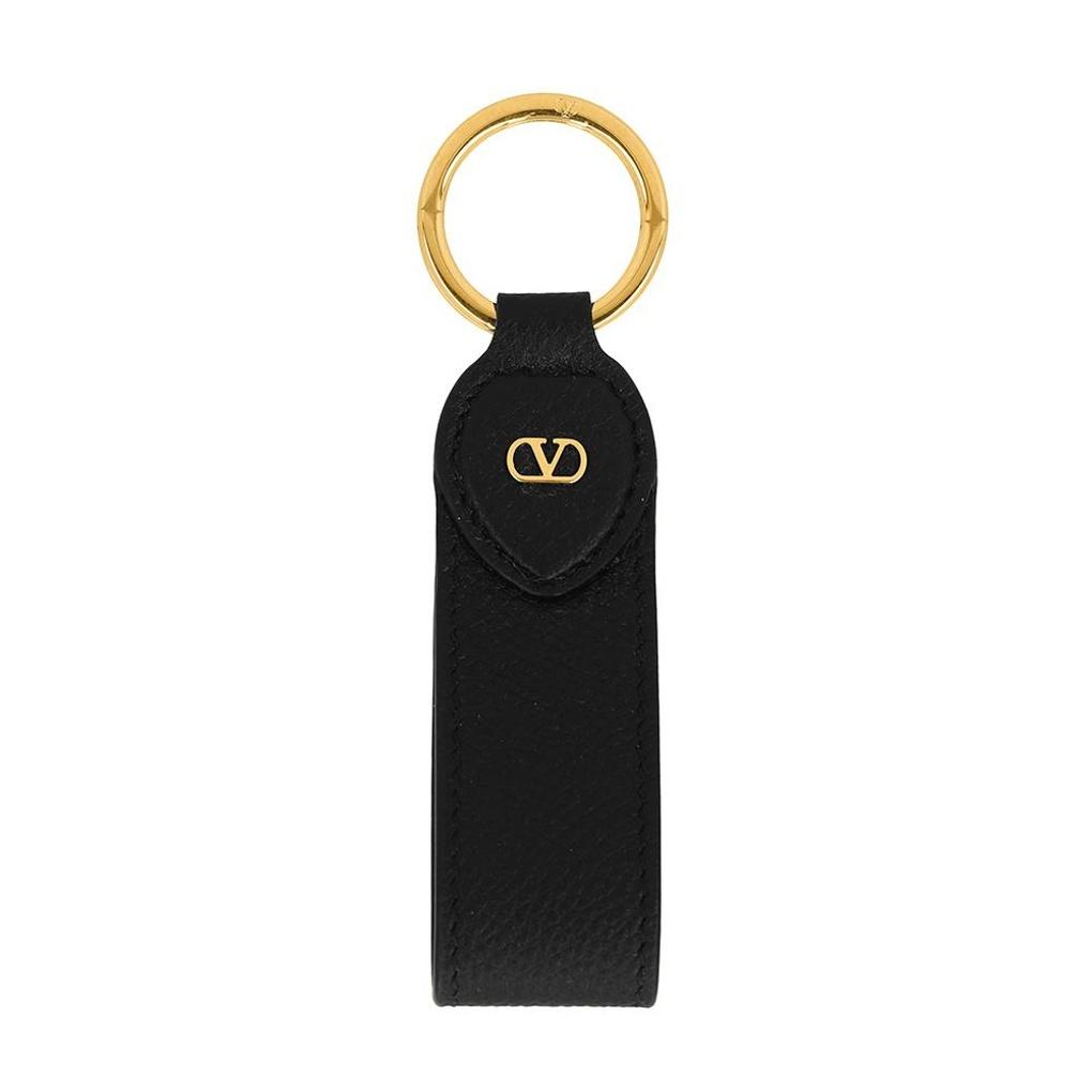 

Valentino 6W2P0AJ8 SNP 0NO (P0AJ8 SNP 0NO) Garavani V-Logo Keychain