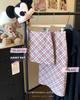 Academy Style Pink Plaid A-line Wool Skirt - Hip-Hugging for Spring & Autumn