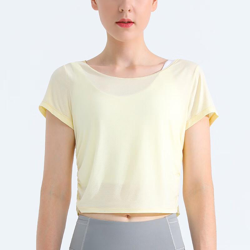 Women s Quick-Dry Breathable Yoga Top L