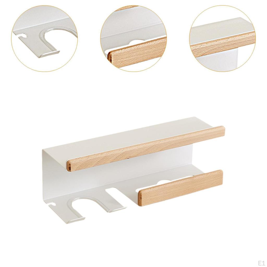 Hårfönshållare Förvaringsställ, Praktiskt Multifunktionellt Stylingverktyg, Hårverktygsorganisatör, Fön