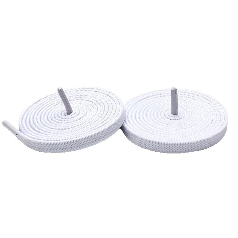 0.6cm Wide Elastic Flat Shoelaces for Sneakers and Canvas Shoes