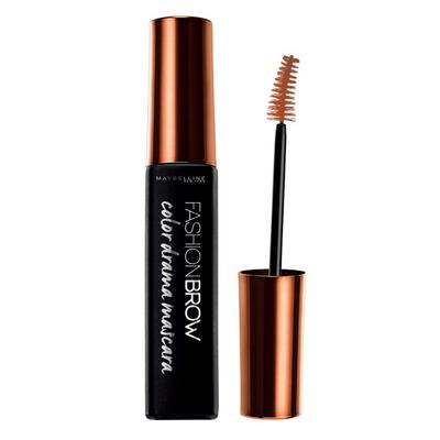 Eyebrow Fashion Brow Color Drama Mascara RB Red Washes Off with Warm Water Brown,