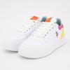 Baskets blanches basses avec lacets Femme US POLO