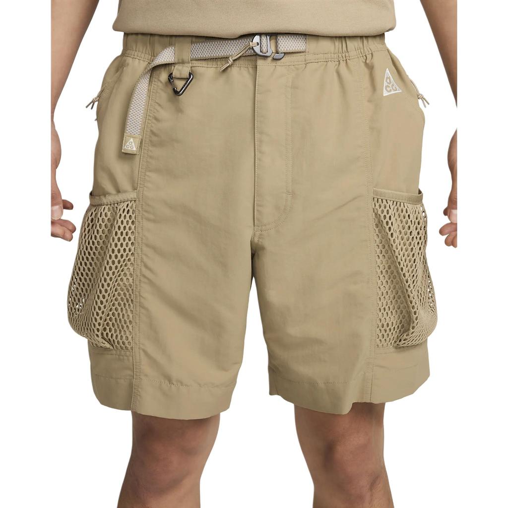 Nike ACG Snowgrass Breathable Waterproof Comfortable Cargo Shorts Men Shorts Khaki Light-Iron-Ore Summit-White DV9406-247