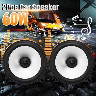 Black Grebest Car Speakers Car Electrical Appliances Repair Tool 1 Pair 12V 60W Car Vehicle Loud Sound Audio Tweeter Loudspeaker Horn Speaker