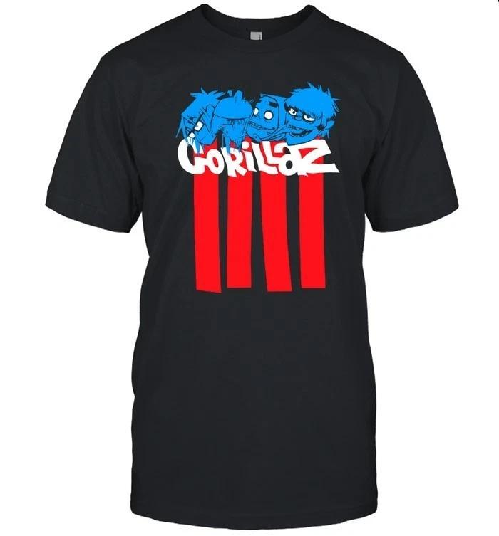 New Gorillaz Pez Heads T-Shirt S-234XL shirt S