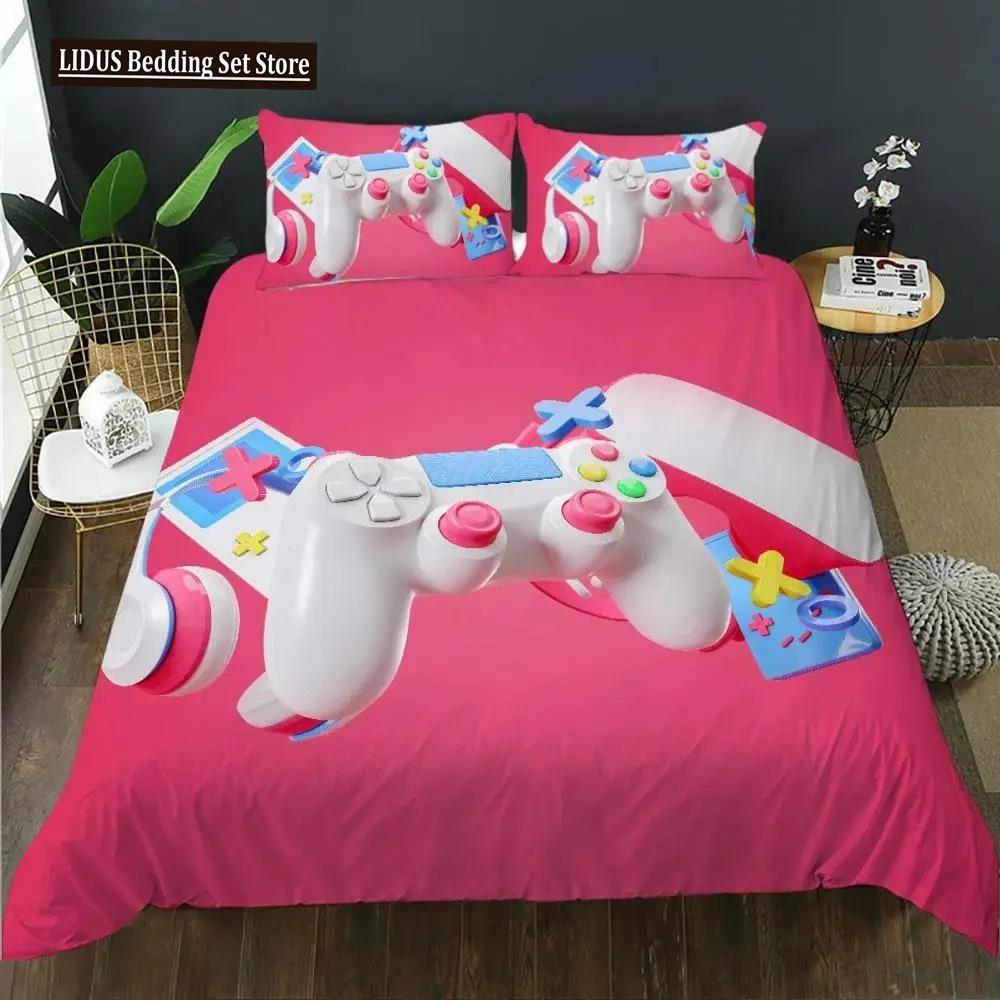 

Геймпад, комплект пододеяльников для несовершеннолетних, ручной скелет, геймпад, комплект постельного белья для мальчиков-подростков, череп, геймер, королевский размер, полиэстер, пододеяльник EU Single 135x200cm