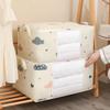 Large Capacity Clothes Storage Bag Organizer With Reinforced Handle Suitable For Blankets Bedding Foldable With Sturdy Zipper