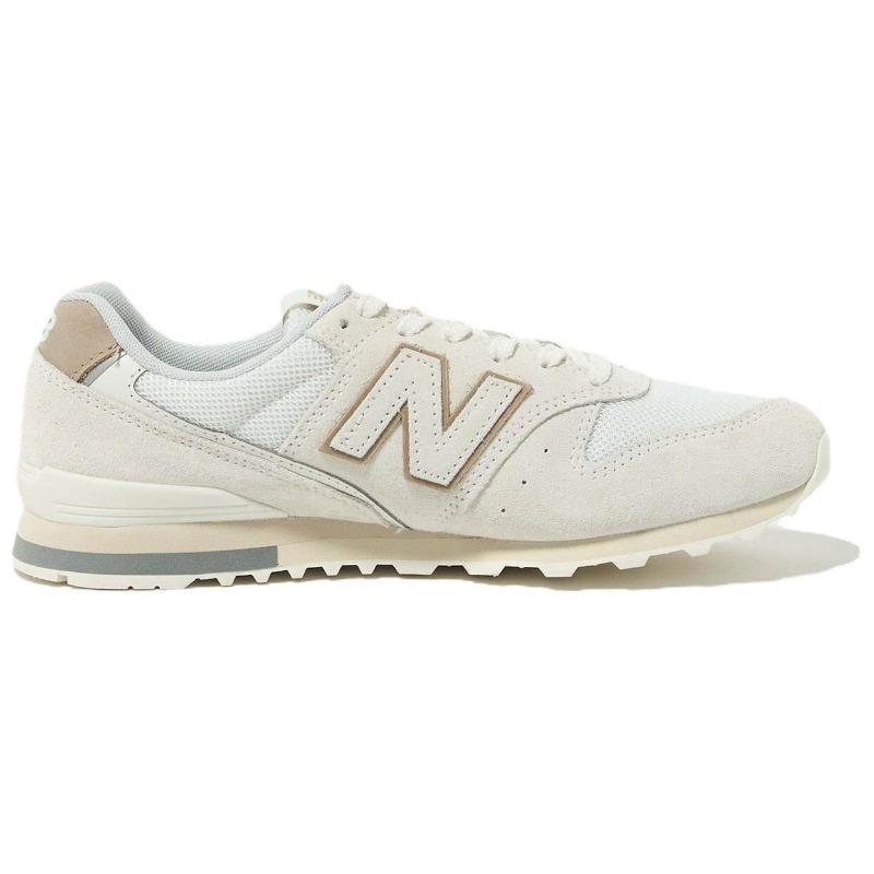 New Balance 996 Donna Bianco Sporco Pelle Supporto Scarpe da Corsa Comode Versatili W9964UA