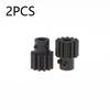 2Pcs 1M 12T 4/5Mm Hole Motor Reduction Gear Carbon Steel Machine Accessories Science Technology Diy
