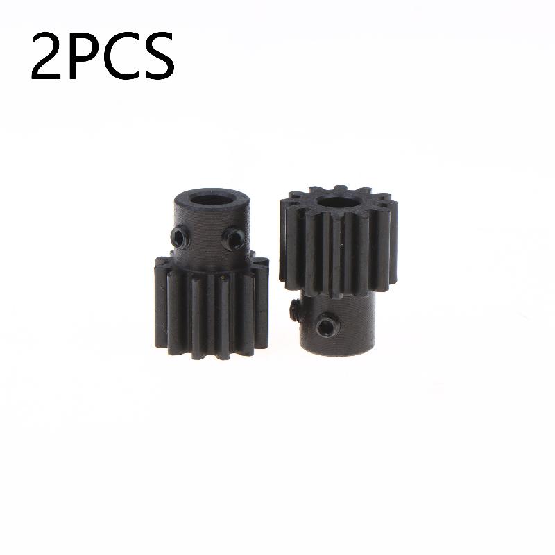 2Pcs 1M 12T 4/5Mm Hole Motor Reduction Gear Carbon Steel Machine Accessories Science Technology Diy