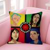 4545cm Cushion Cover Pillow Cover Decor Pillowcase Home Pillowcase for Couch Pillow Red Hot Chili PPeppers Band