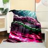 1pc Anime,Action,FantasyTheme Digital Printed Flannel Blanket, Super Soft Plush Fleece Bed Cover, Multi-Function Four Seasons Hypoallergenic