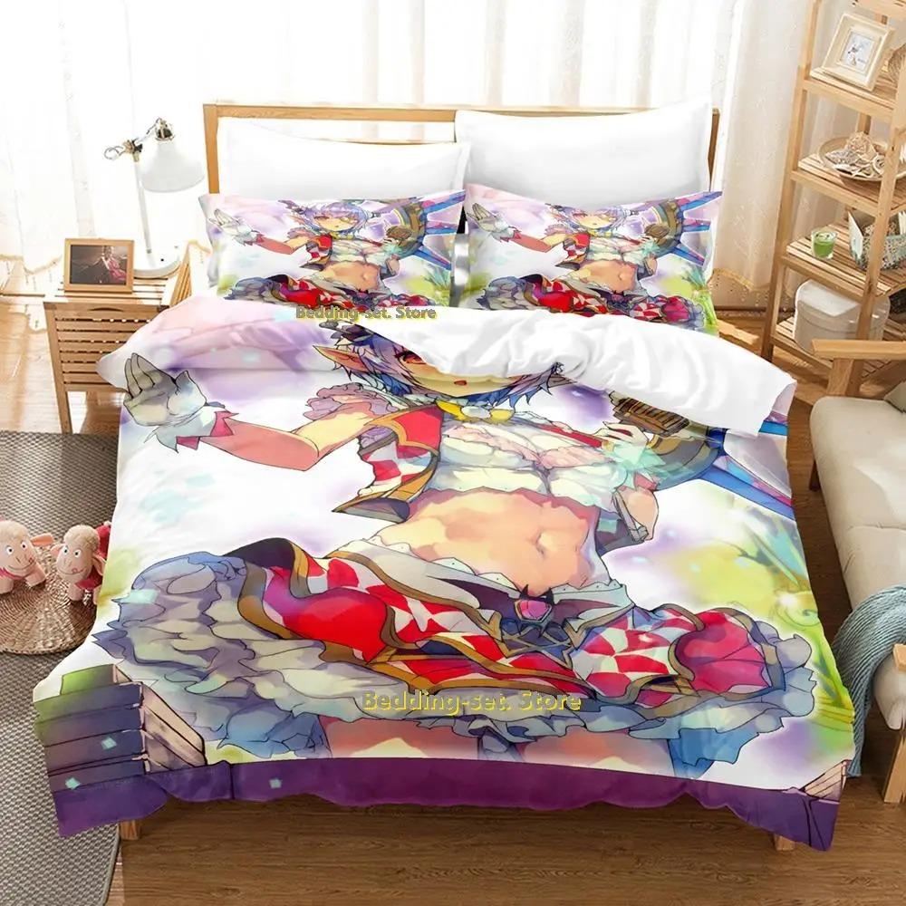 Lord of Vermillion Bettwäsche-Set Einzelbett Twin Full Queen King Size Anime Bettbezug für Schlafzimmer von Erwachsenen und Kindern