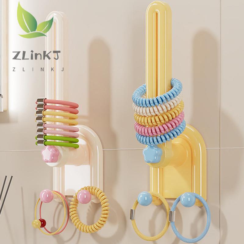 1 Stück Kunststoff Haarband Aufbewahrungshaken L-Form Platzsparend Haargummi Displayhalter Wasserdicht Scrunchies Aufbewahrungsständer Küche