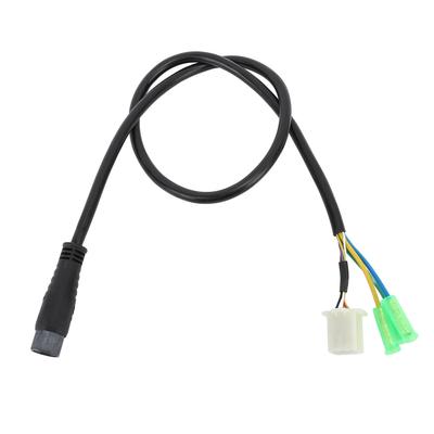 Cabo de conversão de motor elétrico Cabo de extensão de conversão de 9 pinos com conector macho à prova d'água para