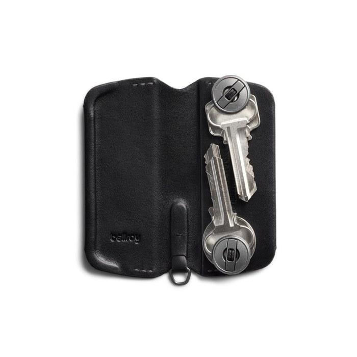 Bellroy Key Cover Plus 3rd Edition Leather Key Case (Holds 4-8 Keys) Black