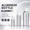 50ml 100ml 250ml Aluminium Fles met Anti-diefstal Dop Essentiële Olie Fles Cosmetica Container Navulbare Reis Sub-Flesjes