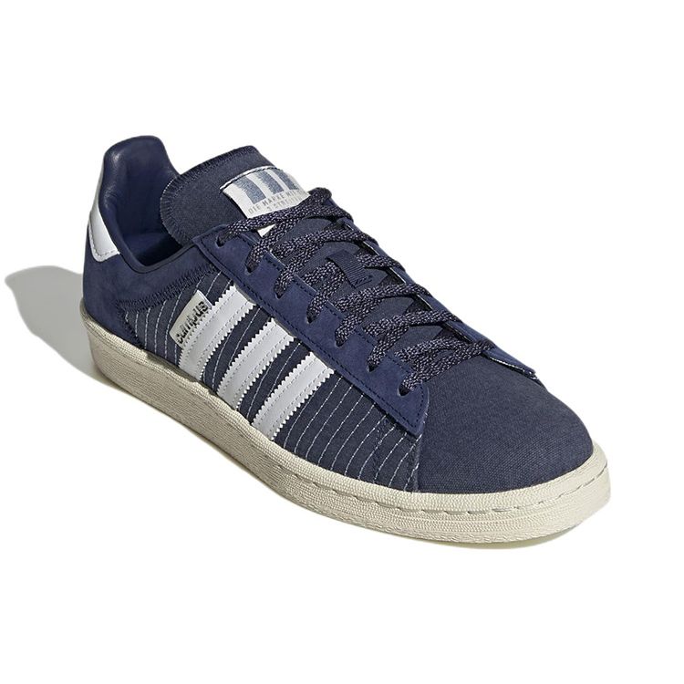 Adidas Unisex tenisky Campus 80s Sashiko Modrá Tmavě modrá Oblačně bílá GY4588