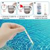 Water Test 100pcs Pool Test Strips Accurate Aquarium Testing Kit Long Lasting Multifunctional Quick Results Testing Paper Set