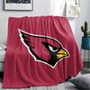Arizona Cardinals Print Flannel Blanket, High quality Comfortable for All Seasons, Home Decor, Warmth and Comfort, Perfect for Christmas Gifts