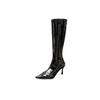 Autumn and winter new pointed thin heel high heel temperament thin French fashion sexy beauty female Internet celebrity boots