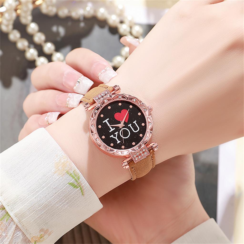 Women Fashion Leather Watch
