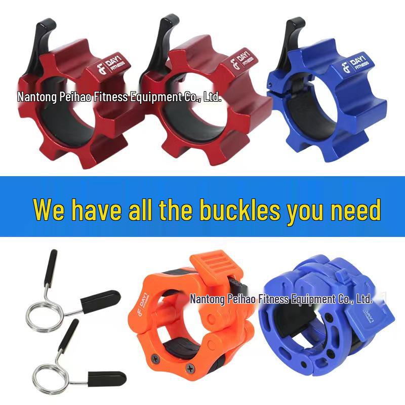 

Olympic 5cm Aluminum Barbell Dumbbell Safety Lock Clip чёрный