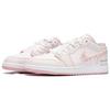Jordan Air Jordan 1 Low top Vintage Basketball Shoes Women's White Pink 553560-614(Team24-)