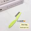 1/2pc Pet Hair Shedding Comb Stainless Steel Flea Comb for Cat Dog Pet Comfort Flea Hair Grooming Comb Dog Brush Grooming Tools