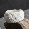 Rock Pattern Oval Dessert Bowl for High-End Molecular Cuisine