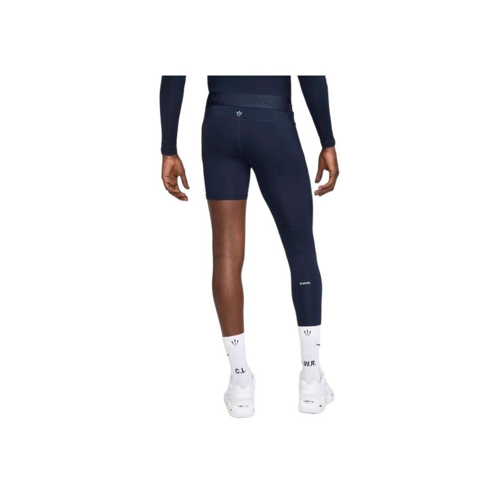 Nike X Nocta Kollaboration SS24 Unregelmäßiges Logo Lässige Fitness-Sporthose Herren Unterteile Marineblau DN0003-419