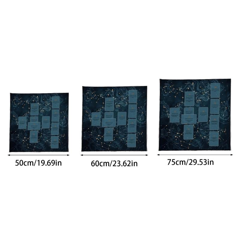 Reading Card Astrologys Tablecloth Tarots Divinations Tablecloth Altars Cloth Divinations Board Game Accessories