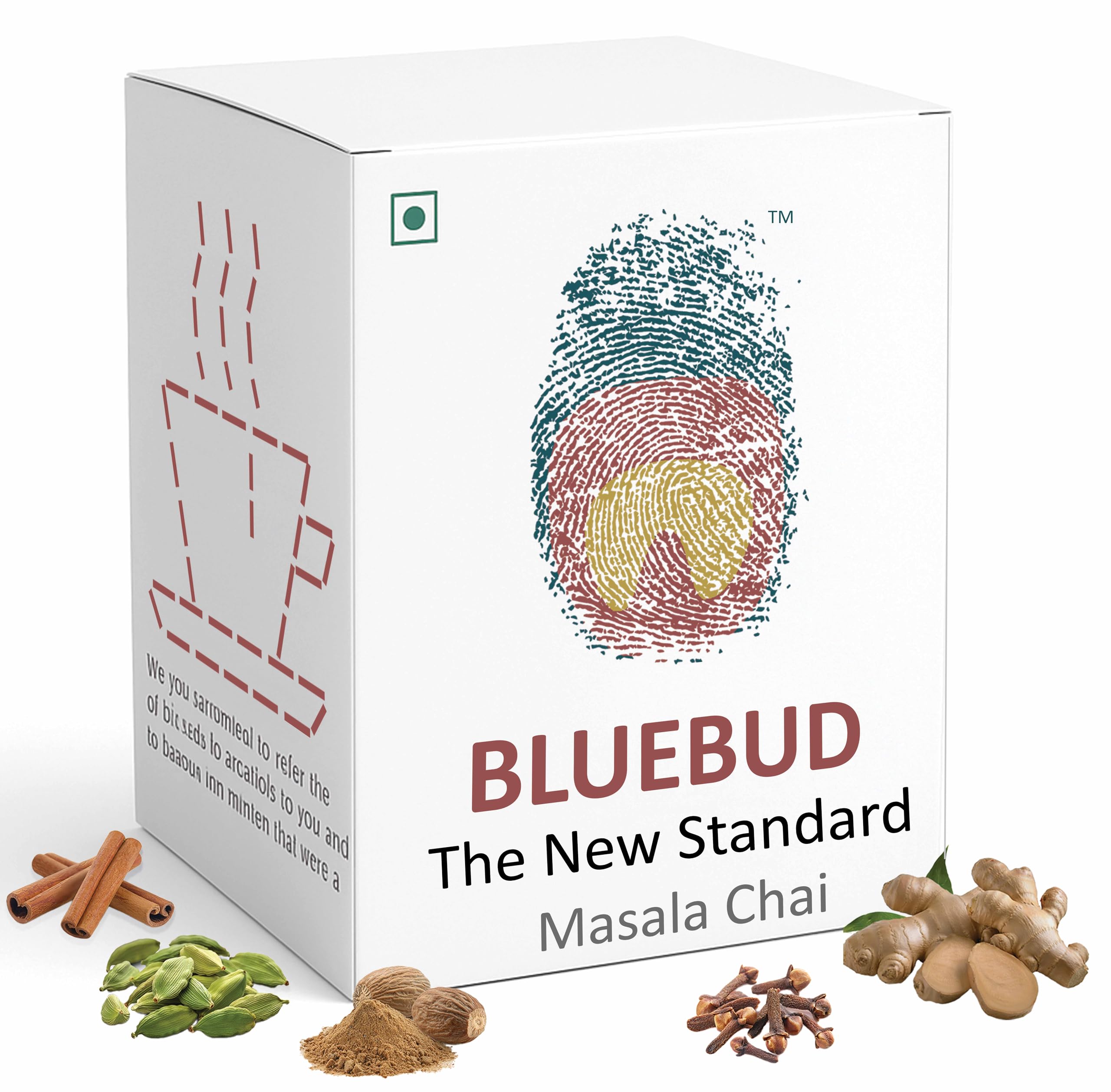 BLUEBUD Masala Chai | 250g Premium Assam CTC Tea with Freshly Grounded Spices | Strong and Tasty | Home-made recipe | Fit for daily consumption