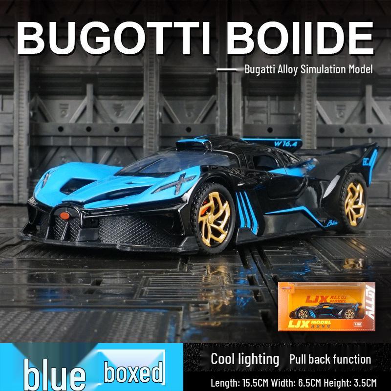 

JCJ-32042 Супер Заезд Симуляция Сплав Инерционная Игрушечная Машинка со Звуком и Светом синий