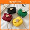 Trendy Korean Children's Shoulder Bag Fashionable Mini Crossbody Bag In Soft Pu Leather