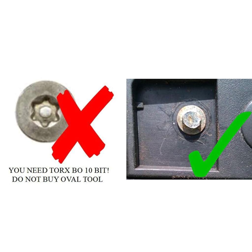 Repair Security Tool Key Open Security Oval Head Screws Special Bit Key Removal Service For Coffee Machine