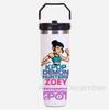 30Oz Anime K-Pop Large Capacity Portable Car Cup Stainless Steel Thermos Cup with Straw Handle Travel Sports Water Bottle Vacuum Flask