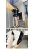 2024 Women's Black Pointed Toe Stiletto High Heels