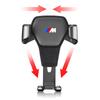 Gravity Car Badge Phone Holder Bracket Air Clip Mount Stand Accessories For BMW M E34 E36 E60 E90 E46 E39 E70 F10 F20 F30 X5 X6 X1 M3 M5 M6 E71 F01