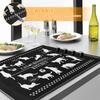 Tapis Protecteur de Plaque à Induction Silicone Protection Anti-Rayures pour Plaque à Induction Tapis Multiusage pour Cuisinière Électrique Protecteur de Plaque de Cuisson Anti-Rayures