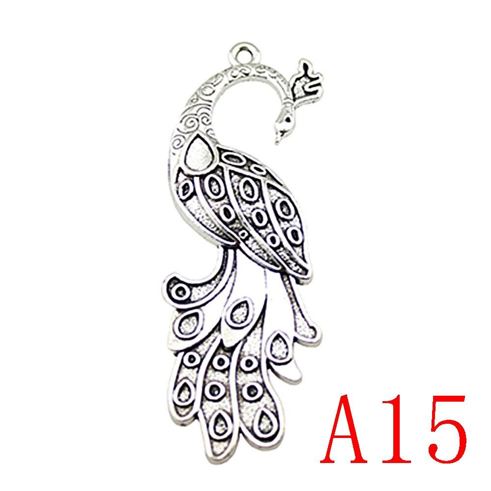 Comprar Peacock Charms For Jewelry Making Accessori Decor Diy Tienda