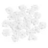  30Pcs Fabric Flower Artificial FlowerSewing Flower Applique for Clothing