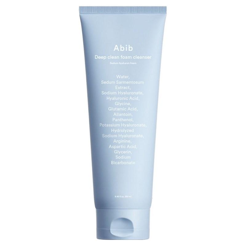 Abib Deep Clean Moisture Herb Hyaluronic Foam Cleanser, 250ml, 1 pcs