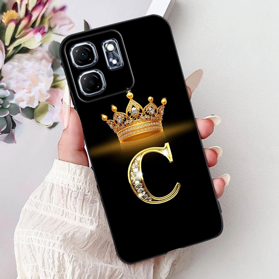 For Infinix Hot 50i Case Stylish Letter Cover X6531 X6531B Soft Silicone Phone Case For Infinix Hot 50i Hot50i Back Cover