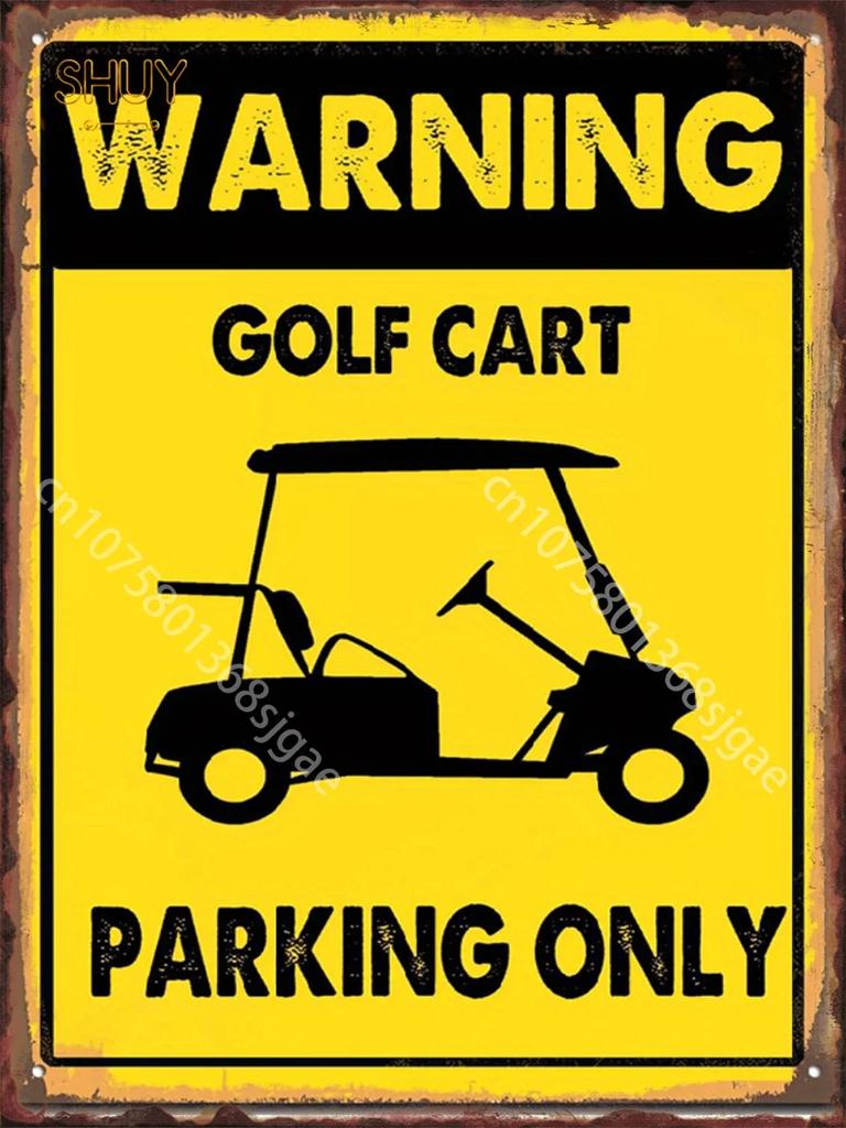 Golf Metal Sign Retro Tin Signs for Golf Course Bar Club Vintage Wall Decor Plaques Art Panting Pictures Posters Home Decoration