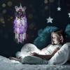 Unicorn Dream Catchers for Kids - Purple Pink Dreamcatcher With Colorful Lights, Unicorn Wall Decor for Bedroom, Birthday Gift
